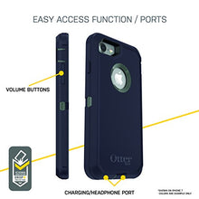 Load image into Gallery viewer, OTTERBOX DEFENDER SERIES Case for iPhone SE (2nd Gen - 2020) & iPhone 8/7 (NOT PLUS) - Retail Packaging - STORMY PEAKS (AGAVE GREEN/MARITIME BLUE)
