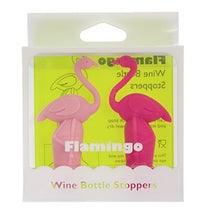 Load image into Gallery viewer, Flamingo Bottle Stopper - Set of 2