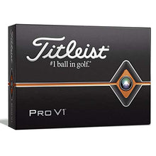 Load image into Gallery viewer, Titleist Pro V1 Golf Balls, White, Standard Play Numbers (1-4), One Dozen