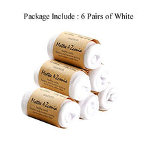 Load image into Gallery viewer, Men&Women No Show Low Cut Socks Cotton No See invisible Non-Slide White Socks 6 Pack