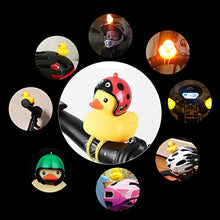 Load image into Gallery viewer, BXzhiri Kids Bike Bells Duck Bicycle Lights Bell, Head Light Shining Rubber Duck Handlebar Bicycle Accessories for Kids Adults Sport Outdoor