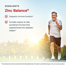 Load image into Gallery viewer, Jarrow Formulas Zinc Balance 15 mg, Immune Support, Includes Copper, White, 100 Count