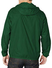 Load image into Gallery viewer, Levi's Men's Lightweight Hooded Packable Wind Breaker, Green, X-Large