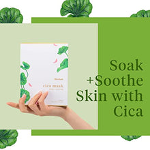 Load image into Gallery viewer, Cica Facial Sheet Mask for Women Skin Care, Korean, Ceramide, Rose, Tea Tree 5 Pack