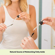 Load image into Gallery viewer, Organic Castor Oil Eyelash Serum by Sky Organics (1 oz) USDA Organic Cold-Pressed 100% Pure Castor Oil Natural Eyelash Serum Hexane-free Castor Oil with Mascara Brushes for Eyelashes and Eyebrows