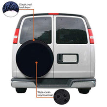 Load image into Gallery viewer, Classic Accessories Over Drive RV Universal Fit Spare Tire Cover, Wheels 26" - 28" Diameter, Black