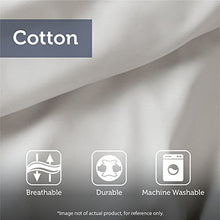 Load image into Gallery viewer, Harbor House 100% Cotton Comforter Set-Coastal Oceanic Sealife Design All Season Down Alternative Bedding with Matching Shams, Bedskirt, King(108"x96"), Beach, Quilted Seashell White, 4 Piece