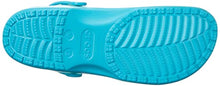 Load image into Gallery viewer, Crocs Unisex Men's and Women's Classic Translucent Clog, Digital Aqua, 12 US