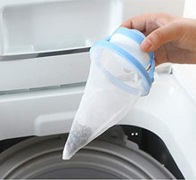 Load image into Gallery viewer, 2020 New Washing Machine Hair Filter Cleaning Mesh Bag Home Floating Lint Hair Catcher Mesh Pouch Laundry Filter Bag Net Pouch Clothes Pins Reusable Floating Laundry Lint Mesh Bag