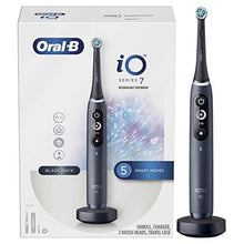 Load image into Gallery viewer, Oral-B iO Series 7 Electric Toothbrush With 2 Brush Heads, Black Onyx