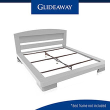 Load image into Gallery viewer, Glideaway X-Support Bed Frame Support System, GS-3 XS Model - 3 Cross Rails and 3 Legs - Strong Center Support Base for Full, Queen and King Mattress, Box Springs, and Bed Foundations