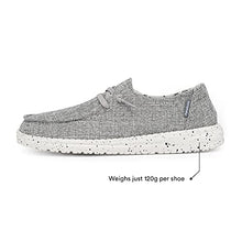 Load image into Gallery viewer, Hey Dude Women's Wendy L Linen Size 10 | Women’s Shoes | Women’s Lace Up Loafers | Comfortable & Light-Weight