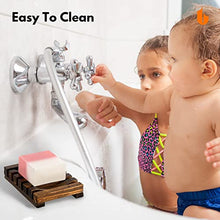 Load image into Gallery viewer, Eco-Friendly Natural Wooden Soap Dish & XL 75g Soft Shower Loofahs Balls