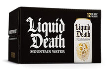 Load image into Gallery viewer, Liquid Death Mountain Water, 16.9 oz. Tallboys (12-Pack)