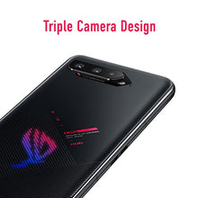 Load image into Gallery viewer, ASUS ROG Phone 5s - 6.78” FHD+ 2448x1080 HDR 144Hz- 6000mAh Battery - 64MP/13MP/5MP Triple Camera with 24MP Front Camera – 16GB RAM -512GB Storage -5G LTE Unlocked Dual SIM Cell Phone - Phantom Black