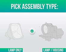 Load image into Gallery viewer, Original Osram TV Lamp Replacement with Housing for Mitsubishi 915B455011
