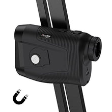Load image into Gallery viewer, Golf Rangefinder with Slope, Profey 6X Rechargeable Laser Range Finder Golfing & Hunting, 1500 Yards High-Precision Flag Locking Vibration, Slope ON/Off Tournament Legal Rangefinder, Scan, Gift Box