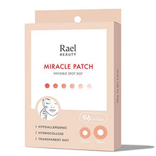 Load image into Gallery viewer, Rael Acne Pimple Healing Patch - Absorbing Cover, Invisible, Blemish Spot, Hydrocolloid, Skin Treatment, Facial Stickers, Two Sizes 10mm & 12mm, Blends in with skin (96 Count)