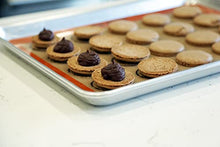 Load image into Gallery viewer, Silpat Perfect Macaron Non-Stick Silicone Baking Mat, 11-5/8" x 16-1/2", Orange