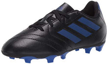 Load image into Gallery viewer, adidas Boys' Goletto VII FG J Football Shoe, core Black/Team Royal Blue/Team Royal Blue, 10.5K M US Little Kid