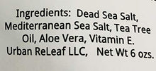 Load image into Gallery viewer, Urban ReLeaf Piercing Care 6 oz Bag ! Healing Sea Salts & Botanical AFTERCARE ! Safely Clean, Disinfect & Heal New & Stretched Piercings. Gentle ~ Effective ~ Natural
