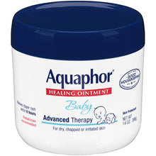 Load image into Gallery viewer, Aquaphor Baby Healing Ointment - Advance Therapy for Diaper Rash, Chapped Cheeks and Minor Scrapes - 14. Oz Jar