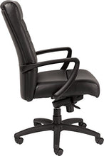 Load image into Gallery viewer, Eurotech Seating Manchester High Back Leather Chair, Black