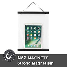 Load image into Gallery viewer, WITCOLOR Magnetic Poster Hanger Wooden Poster Frame, Extra Strong Magnets, 24x36 24x30 24x17 Magnet Poster Hanger for Wall Art, Pictures, Prints, Maps, Canvas, Black