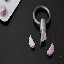 Load image into Gallery viewer, Tiny Cutting Tool Portable Capsule Cutter with Keychain Ring Sharp Tool EDC Gadgets for Unpacking Cartons Stripping Stickers Splitting Pills Opening Cans