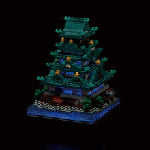 Load image into Gallery viewer, Nanoblock World Famous Buildings - Osaka Castle, Nanoblock Sight toSee Series (Box of 3)