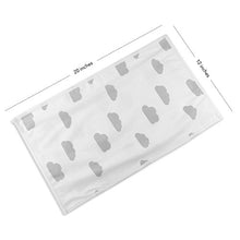 Load image into Gallery viewer, Baby Burp Cloth,Waterproof Reversible Jersey Cotton Large Burp Cloths, Cloth Diapers 20" x 12" 5 Pack Grey Combo for Baby Boy or Baby Girl by Ely's & Co