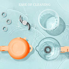 Load image into Gallery viewer, IKARE 6 in 1 Baby Food Maker, Infant Feeding Blender Puree Processor Grinder Steamer, Cook & Blend Healthy Homemade Baby Food in Minutes, 25 Oz Tritan Stirring Cup, Touch Control Panel, Auto Shut-Off