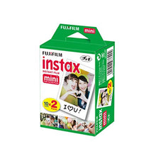 Load image into Gallery viewer, Fujifilm INSTAX Mini Instant Film 2 Pack = 20 Sheets (White) for Fujifilm Mini 8 & Mini 9 Cameras, Model:4332059078