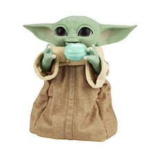 Load image into Gallery viewer, Star Wars The Mandalorian Galactic Snackin' Grogu Animatronic Toy with Over 40 Sound and Motion Combinations, Interactive Toys
