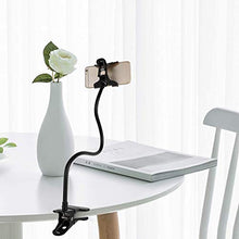 Load image into Gallery viewer, Car Smartphone Mount and Gooseneck Phone Holder with Long Arms for Desk Chair Bed Handsfree Cell Phone Stand Perfectly Fit iPhone and Any Other Devices