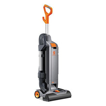 Load image into Gallery viewer, Hoover Commercial HushTone Upright Vacuum Cleaner, 15 inches with Intellibelt, For Carpet and Hard Floors, CH54115, Gray