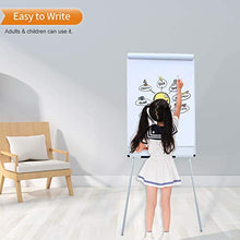 Load image into Gallery viewer, VIZ-PRO Light Melamine Tripod Whiteboard/Flipchart Easel, 24" W x 36" L