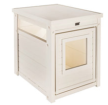 Load image into Gallery viewer, ecoFlex Litter Loo, Litter Box Cover/End Table, Antique White, Standard