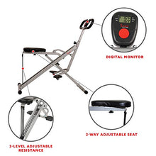 Load image into Gallery viewer, Sunny Health & Fitness Squat Assist Row-N-Ride Trainer for Glutes Workout with Training Video