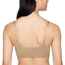 Load image into Gallery viewer, Calvin Klein womens Invisibles Comfort Seamless Adjustable Skinny Strap Bralette Bra bare X-Large