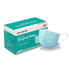 Load image into Gallery viewer, BYD CARE Single Use Disposable 3-Ply Mask, ASTM Level 3, Daily protection for men and women for Home, Office, School, Restaurants, Gyms, Outdoor and Indoor, Box of 50 PCs