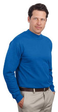 Load image into Gallery viewer, Port & Company Men's Mock Turtleneck - 3X-Large - Navy blue