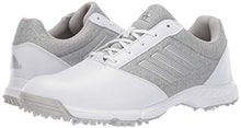 Load image into Gallery viewer, adidas Womens TECH Response Golf Shoe, White/Silver Metallic/Grey Two, 5.5 M US