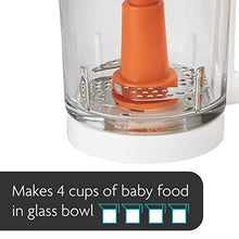 Load image into Gallery viewer, Baby Brezza One Step Baby Food Maker Deluxe – Automatically Steams & Blends Homemade Baby Food – Easy Way to Make Organic Food for Infants and Toddlers - Includes 3 Food Pouches & Filling Funnels