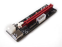 Load image into Gallery viewer, Dracaena PCIE Riser Adapter Card for GPU Crypto Mining16X to 1X (6pin/ MOLEX/SATA Powered) LED Status + 60cm USB 3.0 Cable (GPU Ethereum Mining) (6 pcs per Pack)