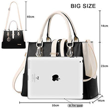 Load image into Gallery viewer, Purses and Handbags for Women Tote Shoulder Crossbody Bags with Long Strap Detachable