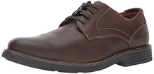 Load image into Gallery viewer, Dockers Mens Parkway Leather Dress Casual Oxford Shoe with Stain Defender, Dark Brown, 10.5 W