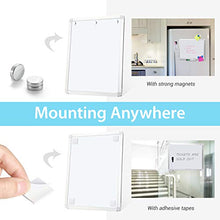 Load image into Gallery viewer, 11" x 14" White Boards, Ohuhu 2 Packs Double Side Magnetic Hanging Whiteboards/ Dry Erase Board with 8 Whiteboard Markers, Dry Erase White Board for Fridge, Wall, Glasses, Home Office Aluminum Frame