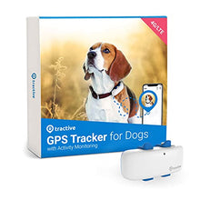 Load image into Gallery viewer, Tractive Waterproof GPS Dog Tracker - Location & Activity, Unlimited Range & Works with Any Collar (White)