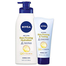 Load image into Gallery viewer, NIVEA Skin Firming Variety 2 Pack - Includes Skin Firming Lotion (16.9 fl. oz.) & Skin Firming Gel-Cream (6.7 oz.)